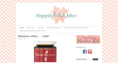 Desktop Screenshot of happilyoiledafter.com